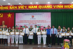 19 thầy thuốc trẻ được tuyên dương 