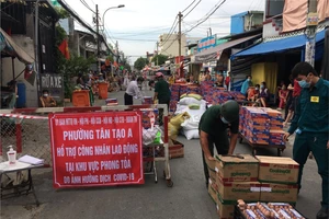 Quận Bình Tân, tìm người từng đến chợ khu phố 2, phường An Lạc