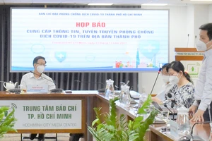 Quang cảnh buổi họp báo