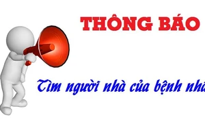 Bệnh viện Bình Dân tìm người thân cho bệnh nhân đã tử vong