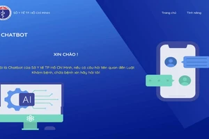 TPHCM: Ra mắt “chatbot” giải đáp quy định pháp luật trong lĩnh vực khám chữa bệnh