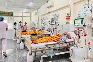 Người bệnh chạy thận nhân tạo tại Bệnh viện Lê Văn Việt (TPHCM)