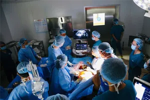 Một ca can thiệp bào thai tại Bệnh viện Từ Dũ