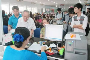 Giảm vé tàu tết cho học sinh viên, người có công cách mạng
