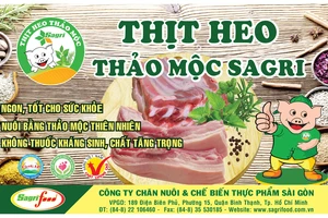 Hãy sử dụng thịt heo thảo mộc SAGRI