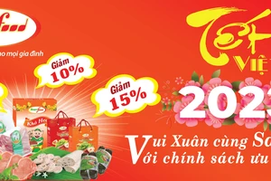  SAGRIFOOD tung ra chương trình khuyến mãi giảm giá sốc dịp Tết Nguyên đán 2023