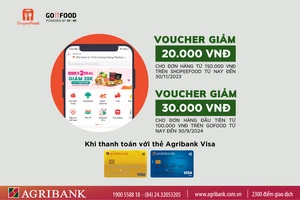 Đón mùa lễ hội cùng thẻ Agribank Visa