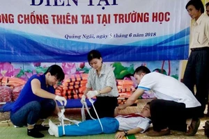 Diễn tập tình huống tại trường học