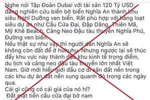 Công an Quảng Ngãi xử lý vụ người tung tin giả thổi giá đất