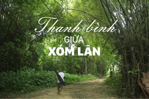 Thanh bình giữa xóm Lân