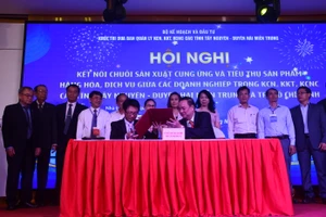 Ký kết biên bản ghi nhớ hợp tác giữa doanh nghiệp các tỉnh Tây Nguyên, Duyên hải miền Trung và TPHCM