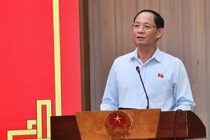 Phó Chủ tịch Quốc hội Trần Quang Phương làm việc tại tỉnh Quảng Ngãi