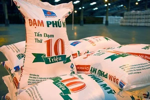 Ðạm Phú Mỹ giữ thị phần hơn 40% phân đạm toàn quốc