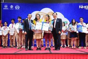 Sôi nổi vòng chung kết Hội thi Nhà khoa học Trẻ NHG 2018