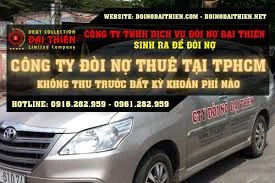 Cấm hoạt động đòi nợ thuê