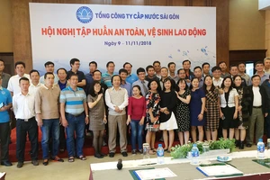 Các học viên tham dự lớp tập huấn