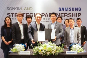 SonKim Land và Samsung Electronics ký kết hợp tác chiến lược