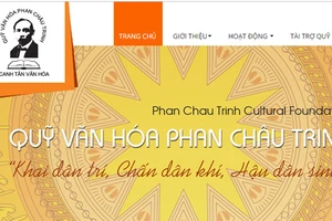 Quỹ văn hóa Phan Châu Trinh dừng hoạt động