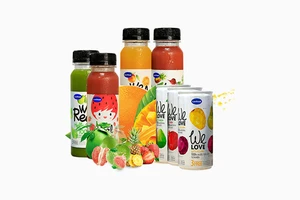 Lavifood với sản phẩm nước ép trái cây tự nhiên We Love