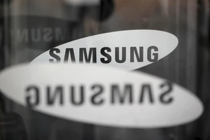  Logo của Samsung Electronics ở tòa nhà văn phòng tại Seoul, Hàn Quốc, ngày 23-3-2018. Ảnh: REUTERS