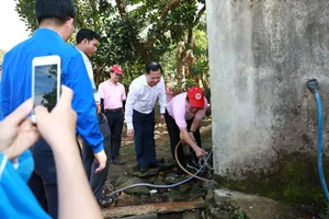 Xây hồ trên núi, đưa nước ngọt về bản Kà Nâu (Bình Định)