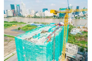 SonKim Land tổ chức lễ cất nóc dự án The Galleria Residence