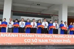 Khánh thành Trường Trung cấp Xây dựng – Cơ sở Nam TPHCM