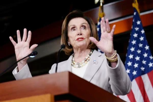 Chủ tịch Hạ viện Mỹ Nancy Pelosi . Ảnh: REUTERS