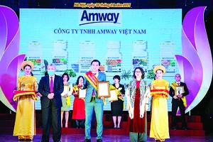 Amway Việt Nam lần thứ 8 nhận giải thưởng “Sản phẩm vàng vì sức khỏe cộng đồng”