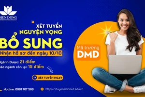 MUT mở thêm cơ hội cho thí sinh bằng xét tuyển nguyện vọng bổ sung, nhận hồ sơ đến ngày 10-10