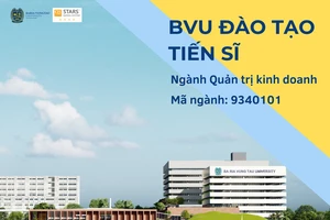 Trường Đại học Bà Rịa – Vũng Tàu chính thức đào tạo trình độ tiến sĩ