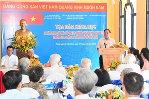 Quang cảnh tọa đàm. Ảnh: VIỆT DŨNG