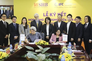 IFC hỗ trợ SHB 120 triệu USD để tăng cho vay doanh nghiệp vừa và nhỏ