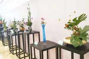 TPHCM triển lãm nghệ thuật cắm hoa Ikebana Ikenobo