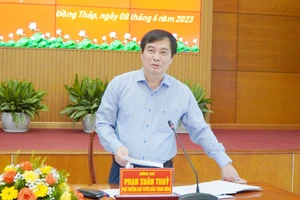 Ban Tuyên giáo Trung ương làm việc với Tỉnh ủy Đồng Tháp