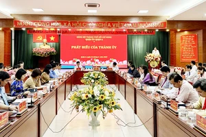 Quang cảnh hội nghị. Ảnh: CHÍ THẠCH