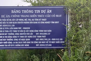  Dự án chỉnh trang kiến trúc cầu Cỏ May