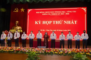 Kỳ họp thứ nhất, HĐND tỉnh Bà Rịa - Vũng Tàu khóa VII