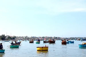 Ôm “bom” xuống biển