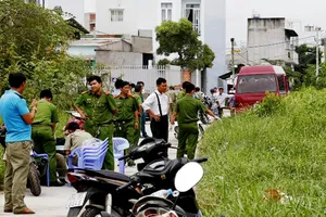 Công an phong tỏa hiện trường