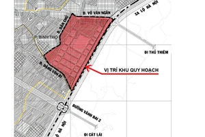 Quản lý quy hoạch, kiến trúc đô thị Khu biệt thự Làng Đại học Thủ Đức