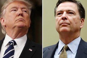 美國白宮當地時間9日宣佈，總統特朗普下令解除FBI局長科米的職務。（圖源：路透社）