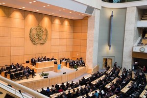 第70屆世界衛生大會22日上午在日內瓦萬國宮開幕。（圖源：互聯網）