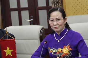 圖為中央監察委員會副主任黎氏水。（圖源：互聯網）