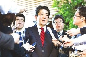 日本首相安倍晉三表示不能容忍朝鮮多次無視國際社會的警告。（圖源：互聯網）