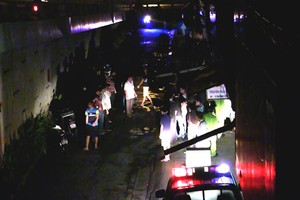 圖為案發現場。（資料圖來源：監控視頻截圖）