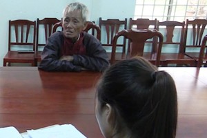 嫌犯阮文抵槍殺阿傑後到本市公安機關投案自首。（圖源：互聯網）