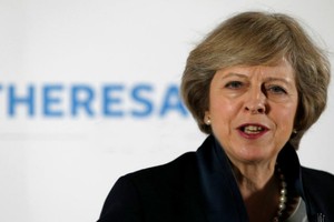 圖為英國首相特雷莎·梅。（資料圖：互聯網）