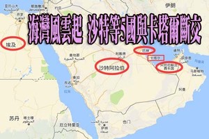 因多重原因導致的海灣多國集體與卡塔爾斷交，導致食物運送受阻，引發卡塔爾民眾斷糧恐慌。（圖源：互聯網）