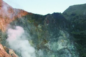 小油坑磺煙噴口。（圖源：互聯網）